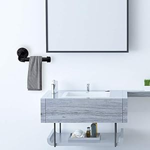 Industrial Pipe Toilet Paper Holder, DIY Vintage Rustic Paper Holder Towel Racks Heavy Duty Pipe Roll Tissue Holder with Mounting Screws for Bathroom, Bedroom, Kitchen (Black, 2) Industrial Pipe Toilet Paper Holder DIY Vintage Rustic Paper Holder Towel Racks Heavy Duty Pipe Roll Tissue Holder with Mounting Screws for Bathroom Bedroom Kitchen Black 2