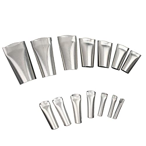 Paint Sprayers 14Pcs Stainless Steel Caulking Finisher Caulk Nozzle Applicator Silicone Sealant Finishing Tool Kitchen Bathroom Sink Joint for Home Interior and Exterior