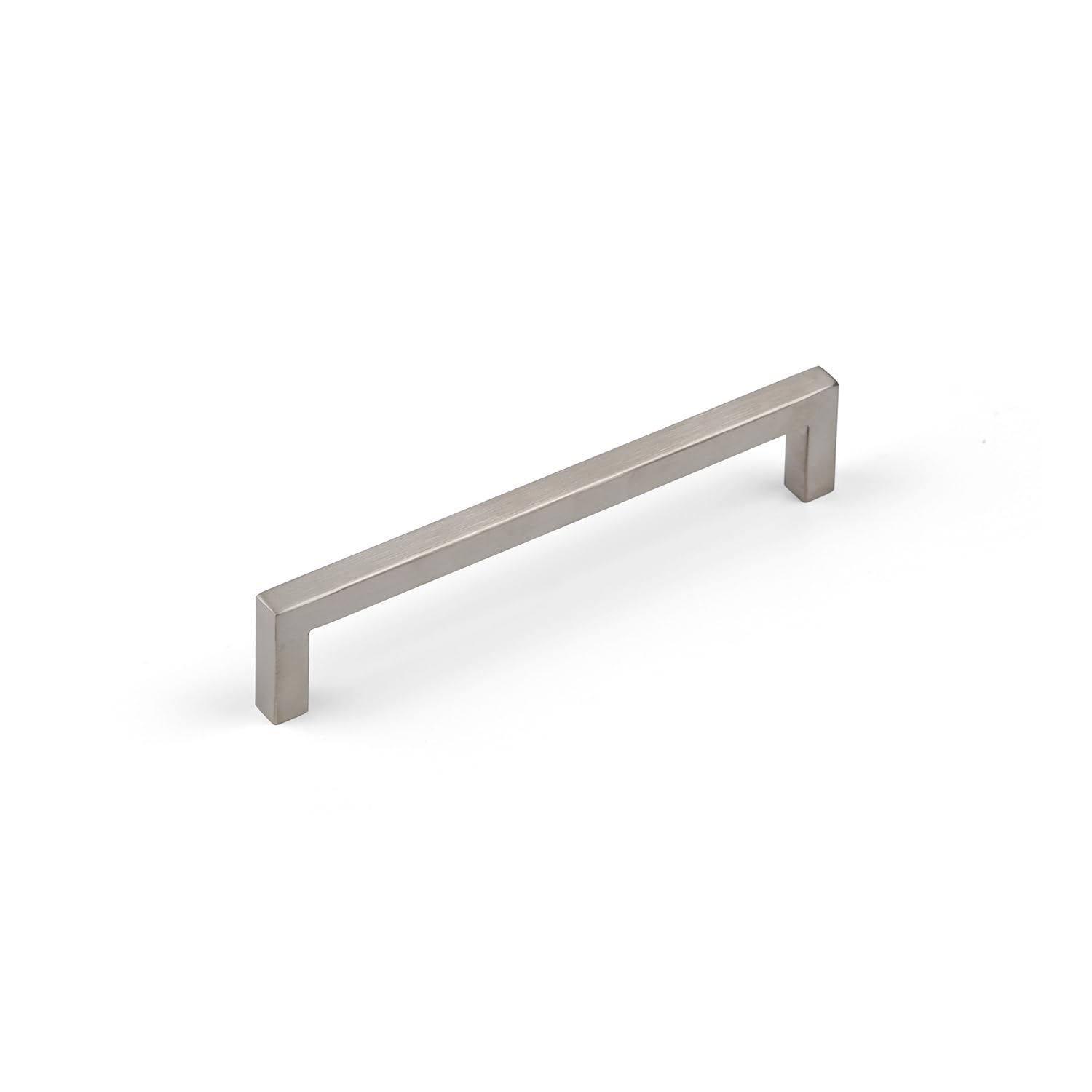 Handle & Home Brushed Nickel 160Mm Square Handle Cabinet Handle Drawer Cupboard Hardware