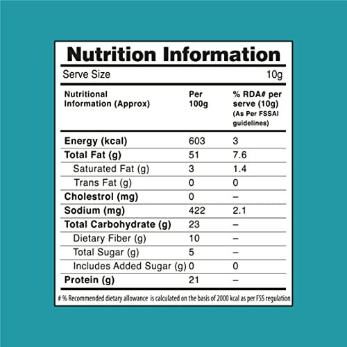 Image of MOM - Meal of the Moment, Roasted & Salted Almonds, 46g / 48g (Pack of 4) - Rich source of fiber | High in Protein | Smart Snack | Dry Fruit