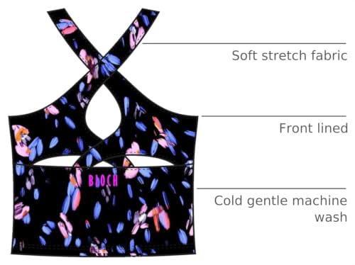 Image of Bloch Girls Morgan Keyhole TankShirt