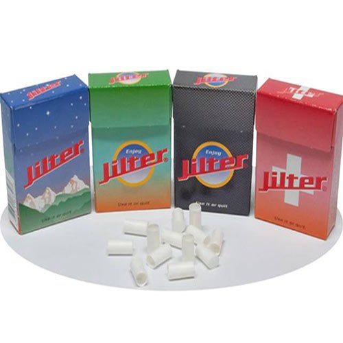 Jilters Zigarettenfilter Tips 10 Packungen à 42 Filter Cover