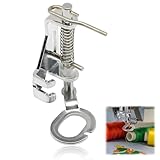 SANTUO Large Metal Free Motion Darning Sewing Machine Presser Foot, Fits Low Shank Singer, Brother, Janome, Babylock, Juki, Kenmore & More, Open Toe Quilting Foot for Sewing & Embroidery