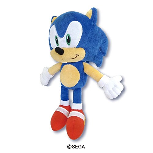 Sonic The Hedgehog Plush S, Collector Plush, SK Japan: 10.6 x 4.5 x 5.7