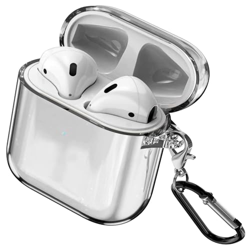 Image of YODI Case Cover for Airpods Pro|Pro 2|Airpods Pro 3|Airpods 4 Pouch, Silicone Cases with Cleaner Kit 360 Drop Protection,Shock-Resistant ((Transparent), Airpods Pro 3 (2025))