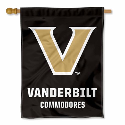 Vanderbilt Commodores Wordmark Double Sided House Banner Flag
