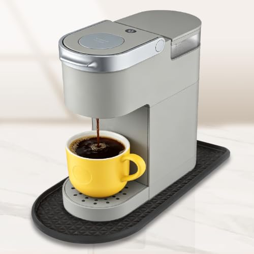 Silicone Coffee Mat 15.8" x 7.8" Small Spill Bar Mat for Countertop, Black by Webake - Used condition - Image 7