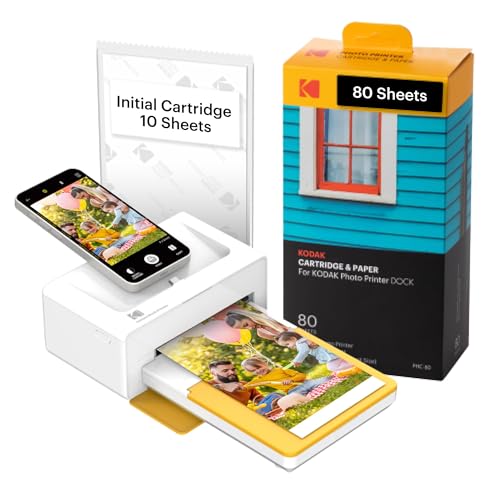 KODAK Dock Plus 4PASS Instant Photo Printer