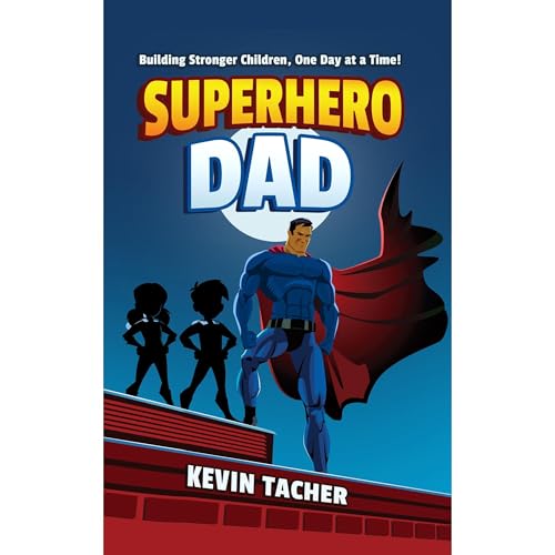 Superhero Dad Audiolibro Por Kevin Tacher arte de portada