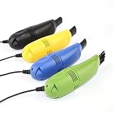 Etiger Computer Vacuum Mini USB Keyboard Cleaner Desktop Laptop Brush Dust Cleaning Kit (Color ships
