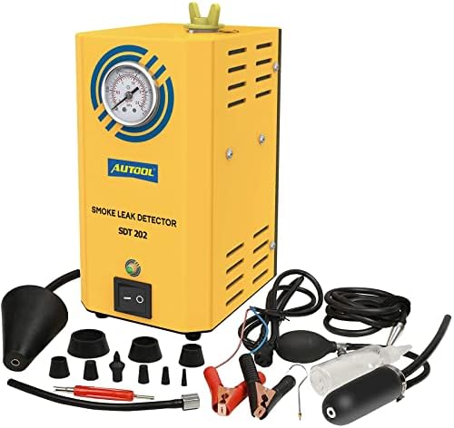 AUTOOL Automotive Leak Detector Tool Cars Leak Locator Tester Car Pipe Leakage Tester Support Evap for All Vehicles