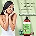 Natural Riches Organic Castor Oil - Cold Pressed, USDA Certified for Dry Skin, Hair Loss, Dandruff, Hair Growth, and Thicker Eyelashes & Eyebrows - 32 fl. oz.