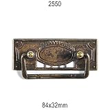 Einfache Anbringung Antikmöbel Griff Schlüsselschild (2550)