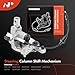 A-Premium Steering Column Shift Mechanism - Compatible with Chevy GMC Model - 1995-2009 - C1500/2500/3500, Blazer, Express, Tahoe, K1500/2500/3500, Jimmy, Safari, Savana