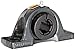 Sealmaster NPL-28TC Pillow Block Ball Bearing, Non-Expansion Type, Normal-Duty, Regreasable, Skwezloc Collar, Contact Seals, Cast Iron Housing, 1-3/4" Bore, 2-1/16" Base to Center Height, 5-3/4" Bolt Hole Spacing Width