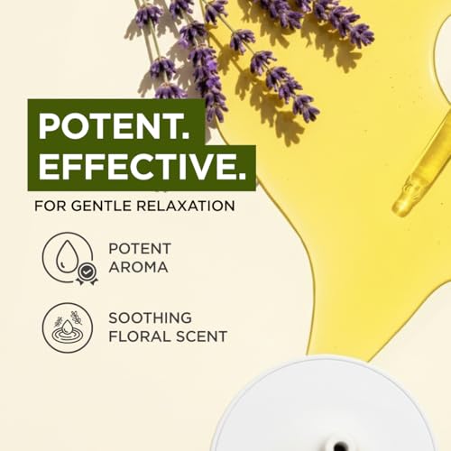 Image of 100% Pure Lavender Essential Oil - 4 Fl Oz - Lavender Oil for Hair, Skin, Diffuser, Aromatherapy & DIY Candle Making Scent
