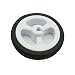 Imagen de Aihasd Rueda de goma D-hole Adecuado para N20 Motor D eje Juguetes DIY Neumático de coche de robot