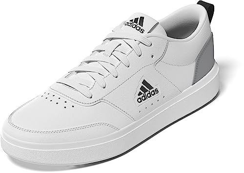 adidas Zapatillas Park Street para hombre, blanco/blanco/negro , 44 EU
