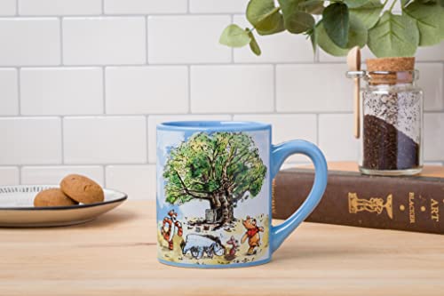 Silver Buffalo WTP53032 Winnie The Pooh Group Walk Ceramic Coffee Mug thumb #4