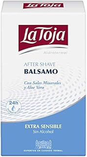 La Toja - Bálsamo After Shave Hidrotermal Extra Sensible , 2uds de 100ml (200ml) - Calma la irritación de la piel , Para d...