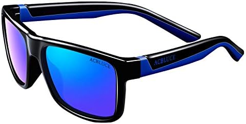 ACBLUCE Kids Sunglasses for Boys Girls Polarized Child Youth Baseball Rubber Flexible Glasses for Age 6-12