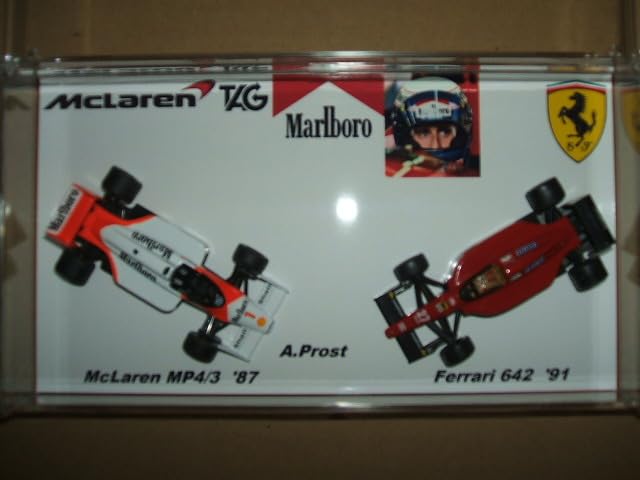 ロータスと2台セット　マルボロ仕様ビッグスケールF1コレクション　マクラーレン Amazon | サークルK F1 1/64マクラーレンMP4/3 フェラーリ642 プロスト