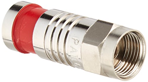 Conectores RG59 Platinum F para mejorar la señal de televisión por cable en la sala de estar 2