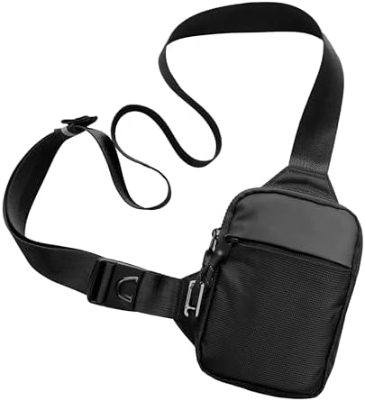 Travel Sling Bag for Men & Women - Water Resistant Crossbody Mult...