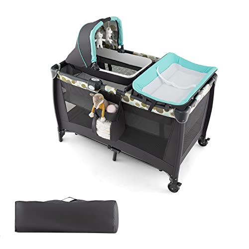 Lifezeal Cuna De Bebé 4 En 1, Corral De Bebé Con Mesa Para Pañales, Cuna Cama De Viaje Con Caja De Música Y Juguetes, Cuna De Viaje Móvil Con Para Bebé De 0-36 Meses Azul, Lifezeal Cuna De Bebé 4 En 1, Corral De Bebé Con Mesa Para Pañales, Cuna Cama De Viaje Con Caja De Música Y Juguetes, Cuna De Viaje Móvil Con Para Bebé De 0-36 Meses Azul,