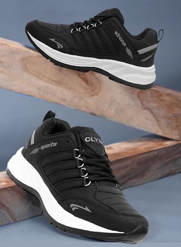 Image of CLYMB Cosco Sports Shoe with Synthetic Upper Lightweight Comfortable Mid Top Running Shoes for Men's & Boy's