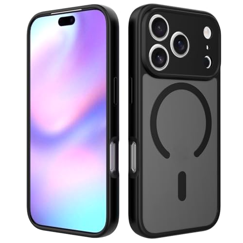Image of Enflamo Back Cover Case for iPhone 17 Pro Polycarbonate Matte | Ultra Hybrid | Camera Bump Protection (Black)