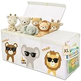 Nojube Baúl Juguetes Infantil Grande XL - Cesta Almacenaje Juguetes Plegable y...