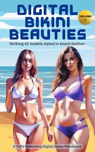 Digital Bikini Beauties: AI-Generated Virtual Glamour Models Showcased in Swimsuits and Beachwear – Volume 1 (Digital Beauties Book 2)