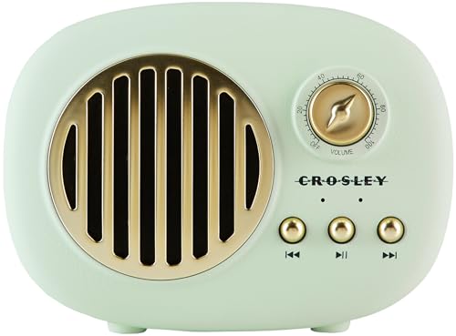 Crosley CR3044A-MN Piper Portable Bluetooth Speaker, Mint by Crosley - Used condition - Image 2