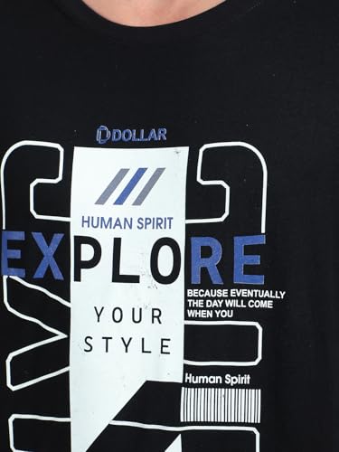 Image of Dollar Pack of 2 Cotton Printed Men Tshirt