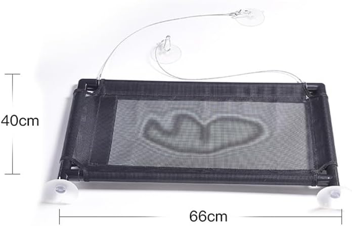 Cat Window Hammock, Large Load Bearing Removable Suction Cup Kitten Bed, Cat Window Perch Cat Hammock Window Seat for Indoor Cats All Seasons