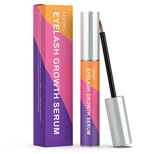 LEIUKS Eyelash Growth Serum & Eyebrow Serum, Lash Growth Serum for Eyelash Growth, Eyelash Serum for Long, Luscious Lashes and Eyebrows (3.5ML)