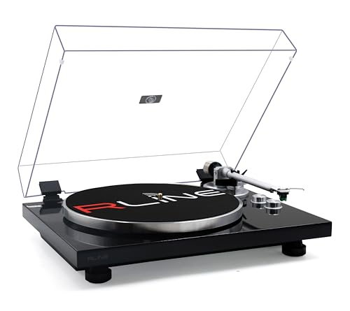 Platine Vinyle Bluetooth RLINE Anti-Vibration avec Pré-ampli Activable
