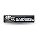 NFL Oakland Raiders 16-Inch Plastic Street Sign Décor
