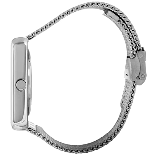 Relógio Champion Feminino Ref: Ch40080s LED Espelhado Prateado