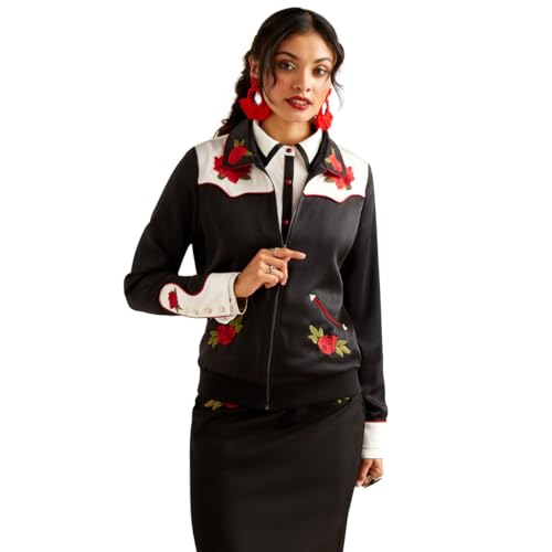 Veste Femme ARIAT WMS Bomber Noir pour vos sorties équestres et urbaines