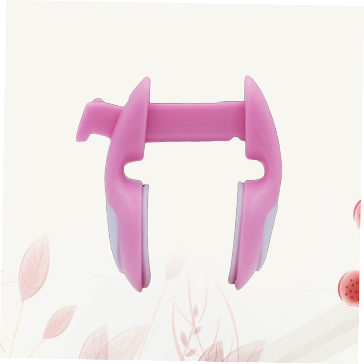 Gogogmee Unisex Silicone Swimming Nose Clip Padded Nose Protector Waterproof Pool Accessories for Adults