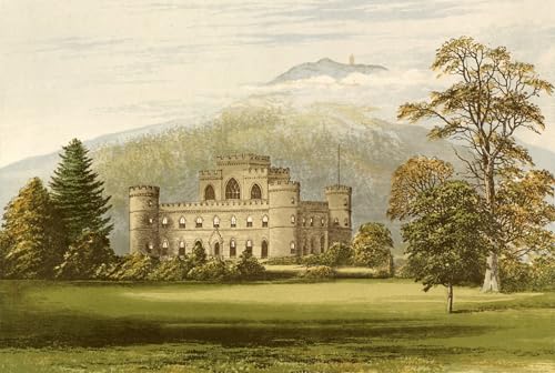 Poster Château d'Inveraray Alexander Lydon 60x90cm pour Habiller un Mur Vide