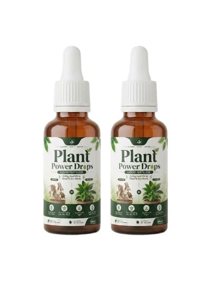 Plant Power Drops Liquid Fertilizer 30ml | Concentrated Plant Growth Nutrient Drops for Indoor & Outdoor Plants | Supports Healthy Roots, Green Leaves & Strong Growth | Easy-to-Use Plant Food-image-19