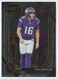 2024 Panini Select Football 300 Will Reichard Minnesota Vikings Club Level Official NFL Trading Card (Stock Photo Shown, Near Mint to Mint Condition)