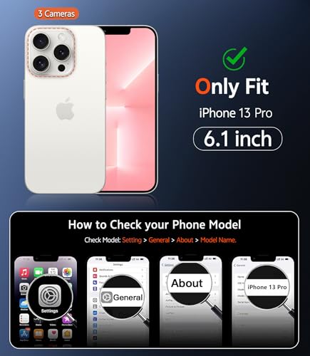 Image of FNTCASE for iPhone 13 Pro Case: Matte Magnetic Phone Cases with Screen Protector Compatible with Magsafe Slim Anti Yellowing Rugged Shockproof Protective Translucent Cell Phone Cover (C-Pink)