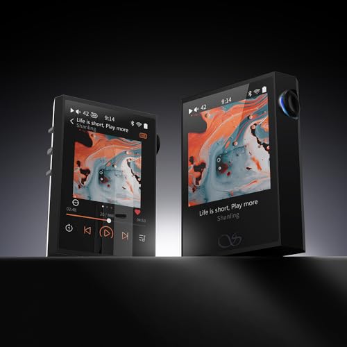 Image of SHANLING M1 Plus Protable Music Player M1Plus MP3 High-Definition Lossless ES9069Q DAC Dual SGM8262 Amplifier PCM768 DSD512 Bluetooth 5.2 LDAC WiFi DLNA Black