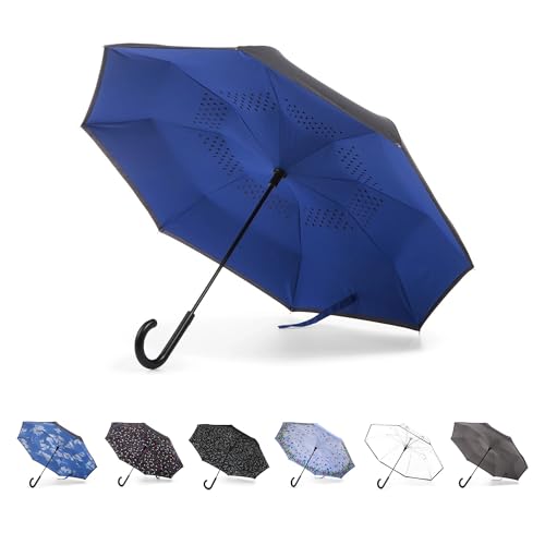 The totes InBrella Reverse Close Umbrella