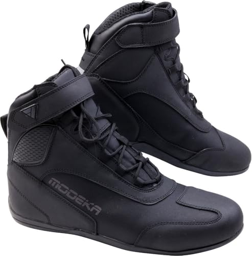 Modeka Kumani Motorradstiefel, schwarz, 43