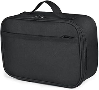 GRKJGytech Insulated Lunch Bag for Men Black Portable Leakproof Kids Lunch Box for Food Drink Boys Women Pack Cooler Bag for Work School Picnic Camping(Black)